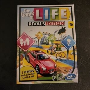 The Game of Life Rivals Addition Board Game New Sealed